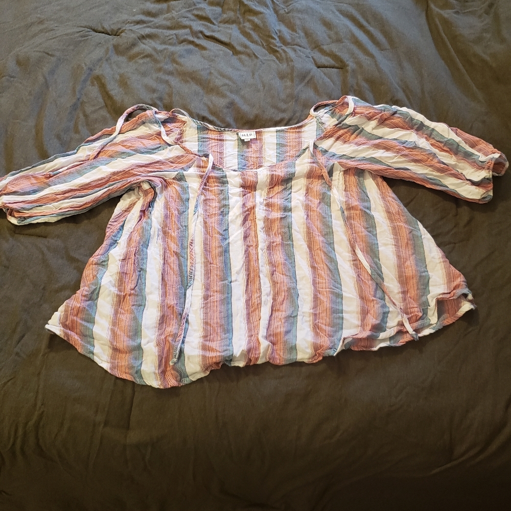 H.I.P. 1X Multicolored Blouse